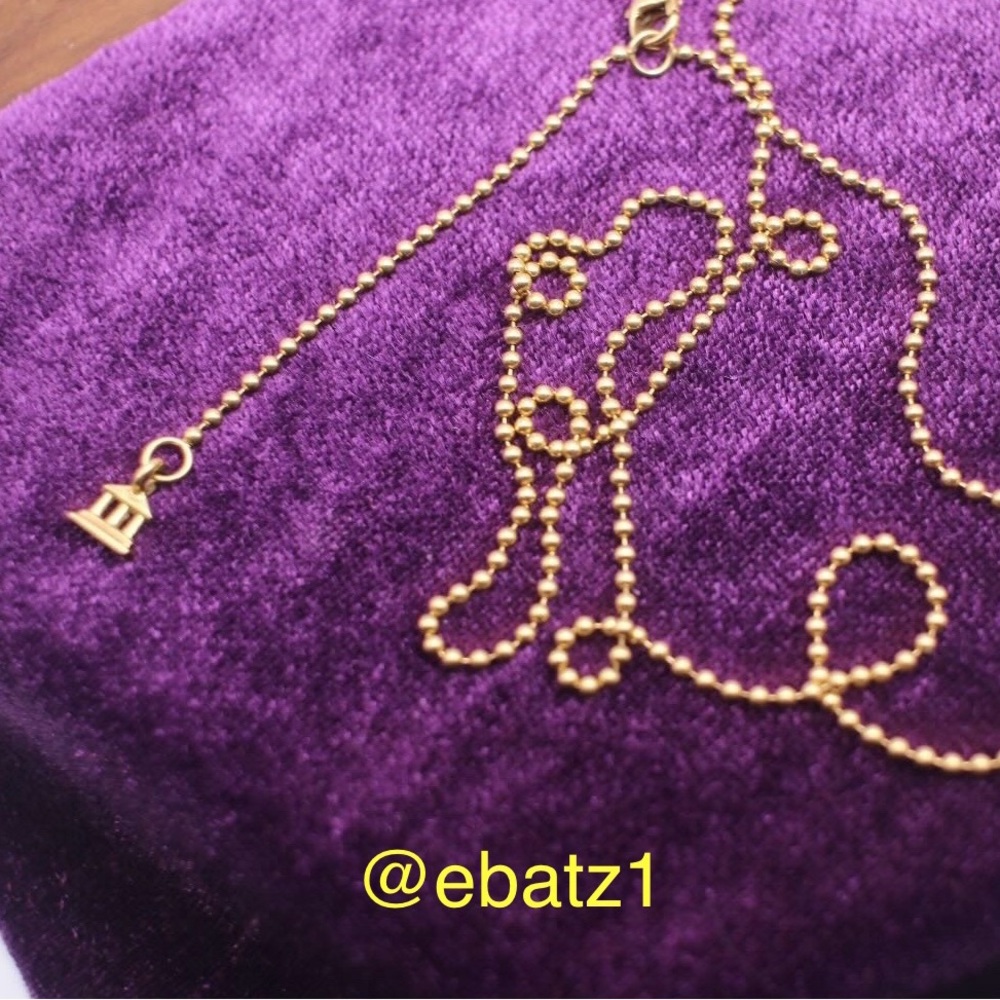 18k Temple St Clair Ball Bead Chain 16”/18”